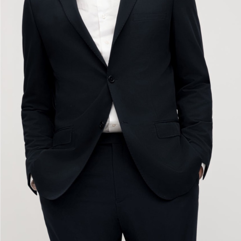 SUITSHOP BLACK SLIM FIT JACKET 
42 SHORT
